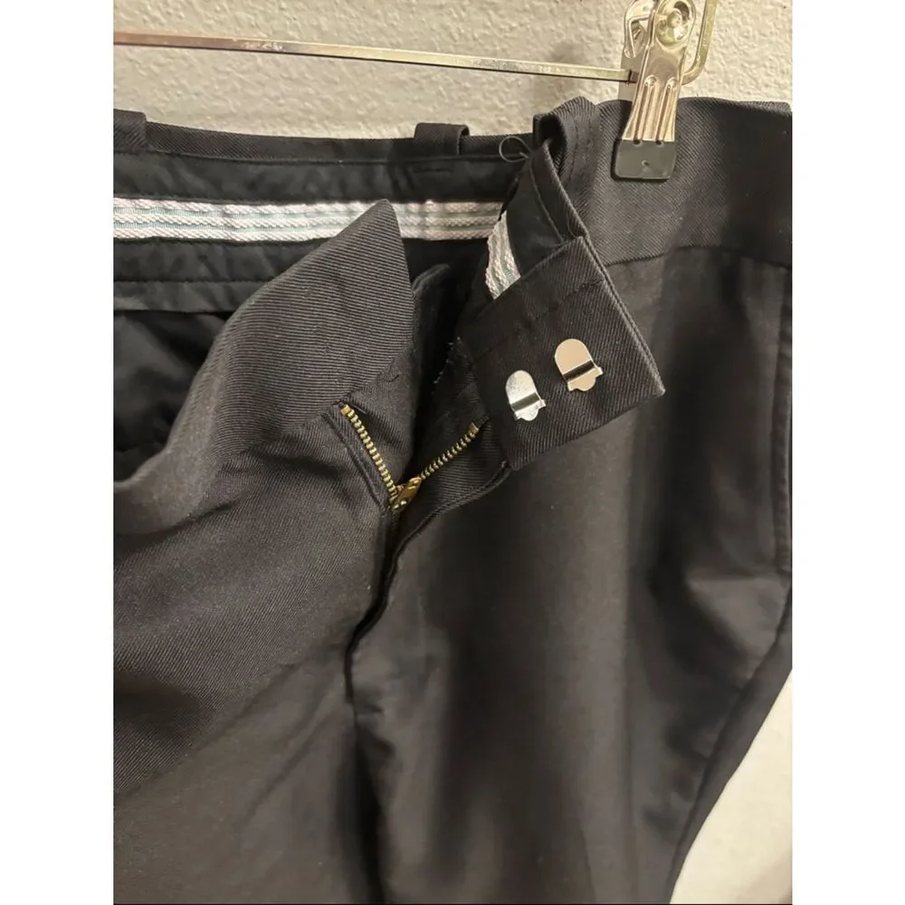 Men's Black Dress Pants - Classic Tailored Fit